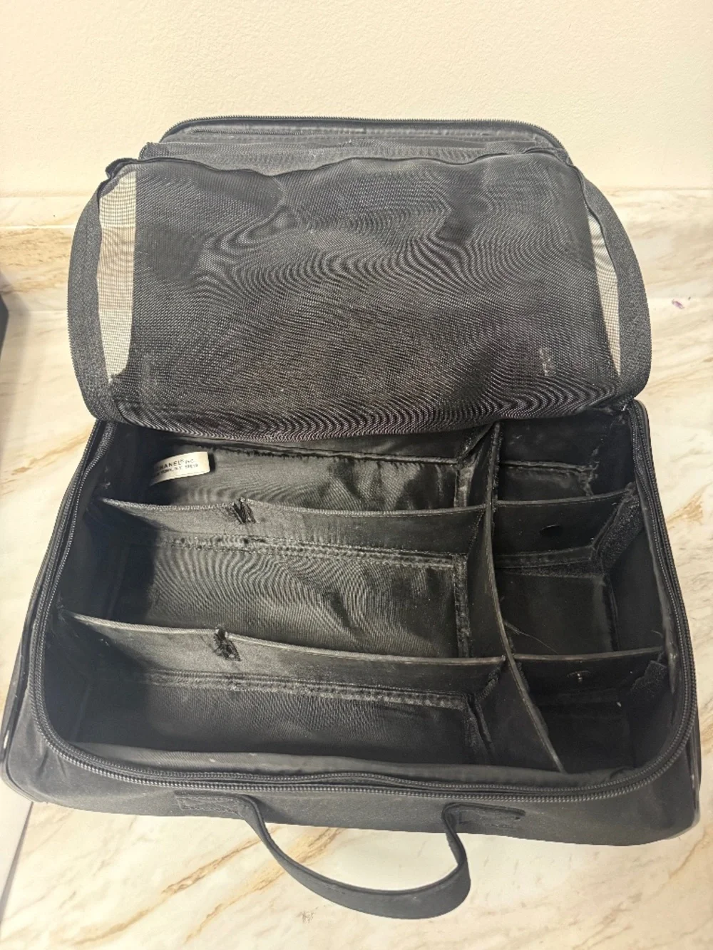 Chanel Beaute Black Cosmetic Case